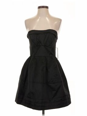 Zac Posen for Target Strapless Black Fit & Flare Dress